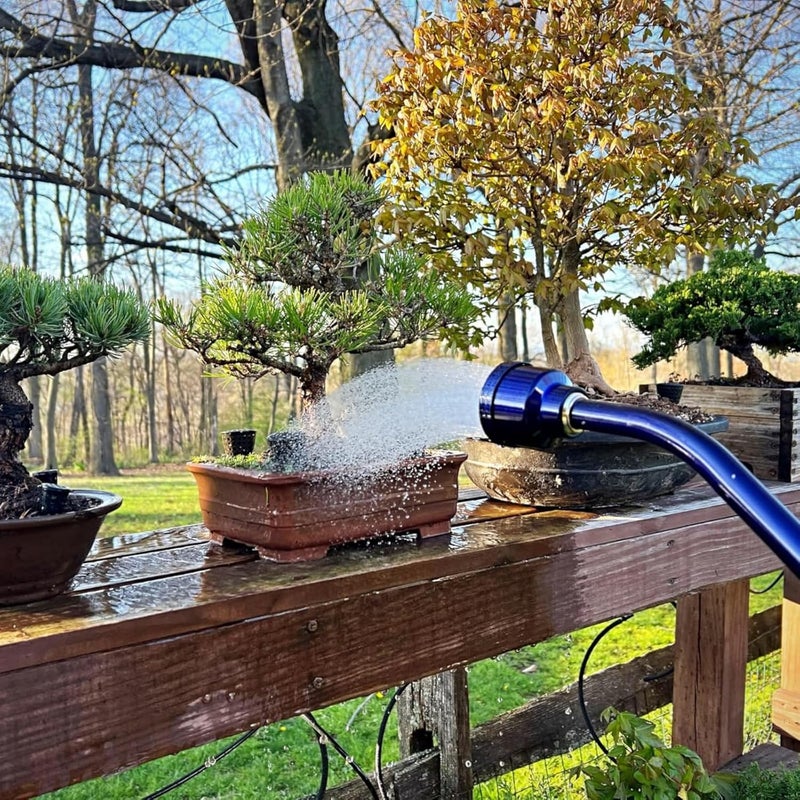 GREEN MOUNT Watering Wand, 24 Inches Sprayer Wand with Superior Stainless Head, Perfect for Hanging Baskets, Plants, Flowers, Shrubs, Garden and Lawn, Purple - Image 1